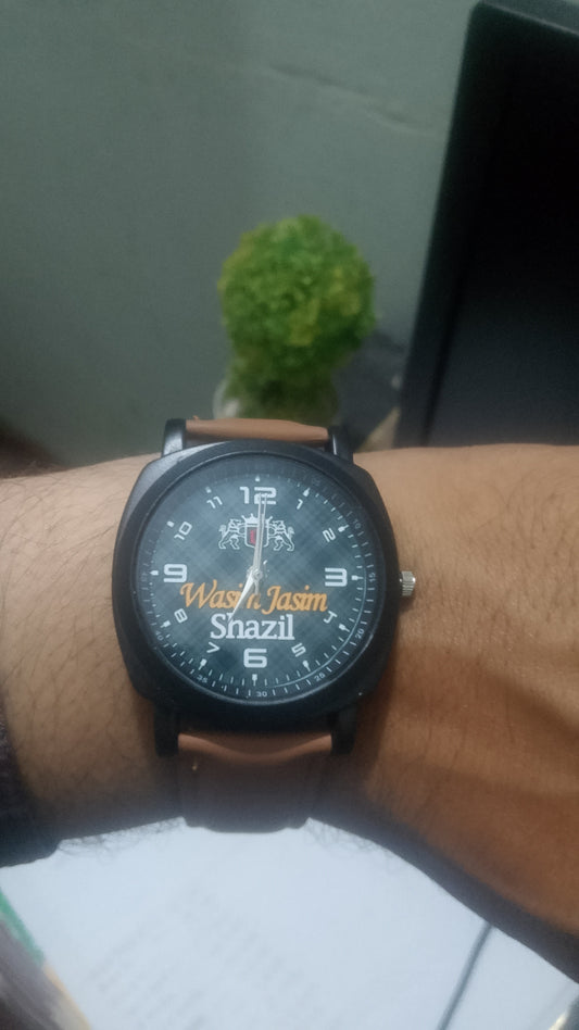 Good Quality Customize Name Stylish Watch