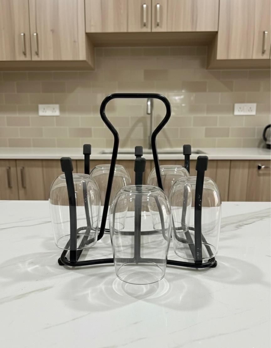 Iron Glass Stand