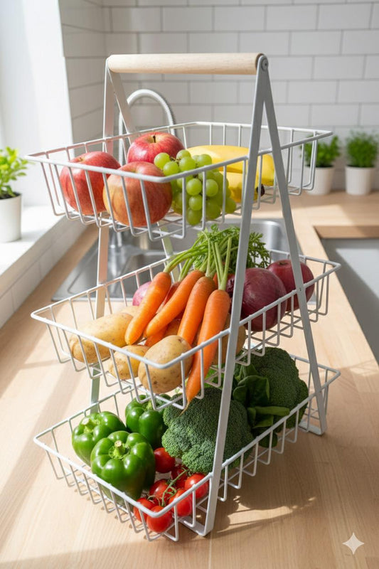 Iron Vegetable Rack ( 3 in 1 )